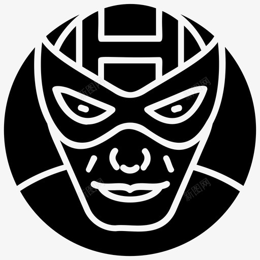 鹰眼卡通人物超级人类svg_新图网 https://ixintu.com 超级 英雄 鹰眼 卡通 卡通人 人物 人类 战士 恶棍 表情 符号