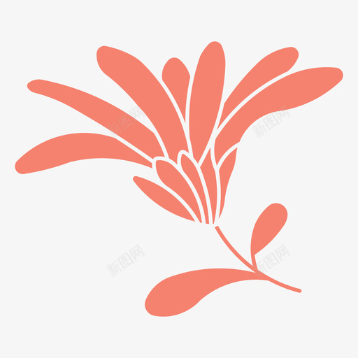 金盏花花绿svg_新图网 https://ixintu.com 金盏花