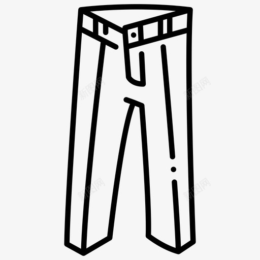 正装裤服装时装svg_新图网 https://ixintu.com 正装 服装 时装 牛仔裤 衣服
