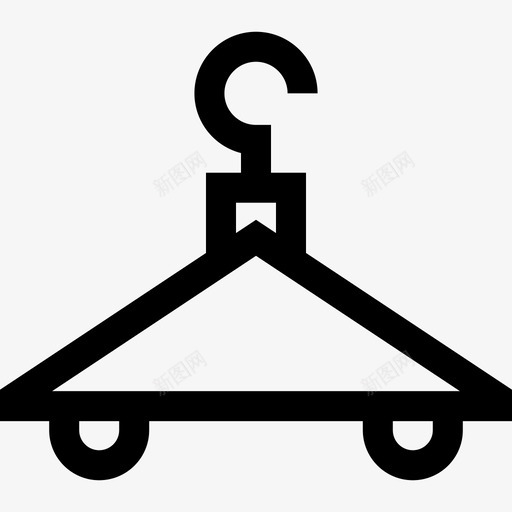 衣架浴室70线性svg_新图网 https://ixintu.com 衣架 浴室 线性