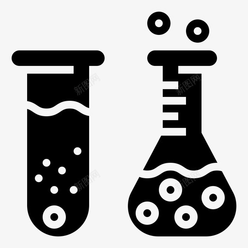 测试设备玻璃器皿svg_新图网 https://ixintu.com 测试 设备 玻璃器皿 科学 试管 生化 图示