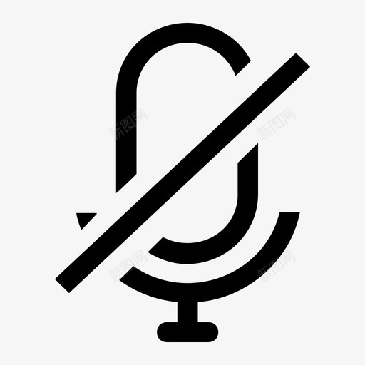 直播工具禁言svg_新图网 https://ixintu.com 直播 工具 禁言
