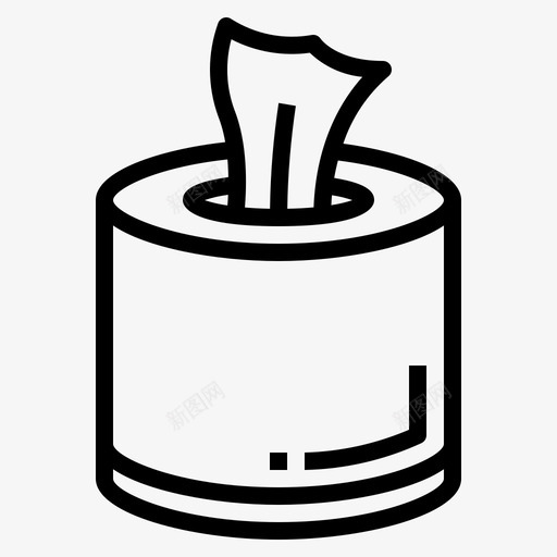 纸巾盒子杂项svg_新图网 https://ixintu.com 纸巾 盒子 杂项 纸张 卫生纸
