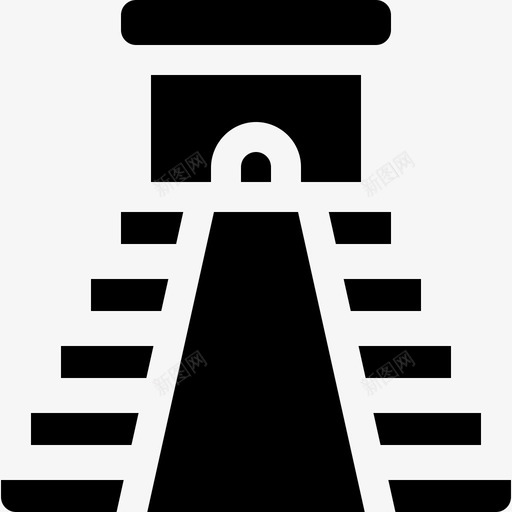 墨西哥ChichenItza金字塔46填充物svg_新图网 https://ixintu.com 墨西哥 Chichen Itza 金字塔 填充