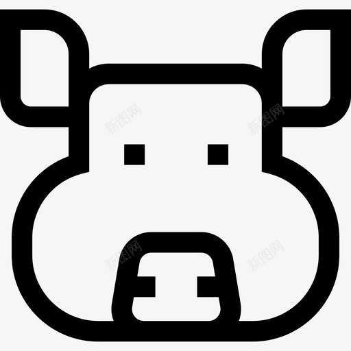 猪养殖111直系svg_新图网 https://ixintu.com 养殖 直系