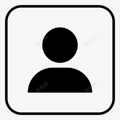 联系人头像人物svg_新图网 https://ixintu.com 联系人 头像 人物 个人资料 用户