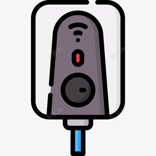 加热器smarthome54线性颜色svg_新图网 https://ixintu.com 加热器 smarthome 线性 颜色