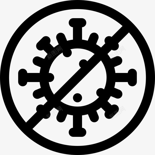 没有病毒健康101直线型svg_新图网 https://ixintu.com 没有 病毒 健康 直线 线型