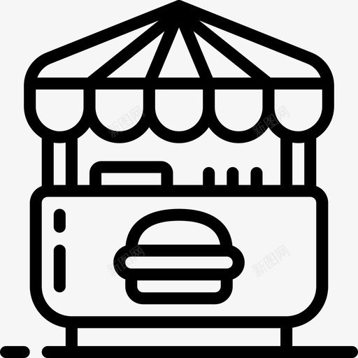 摊位街头食品12直营svg_新图网 https://ixintu.com 摊位 街头 食品 直营