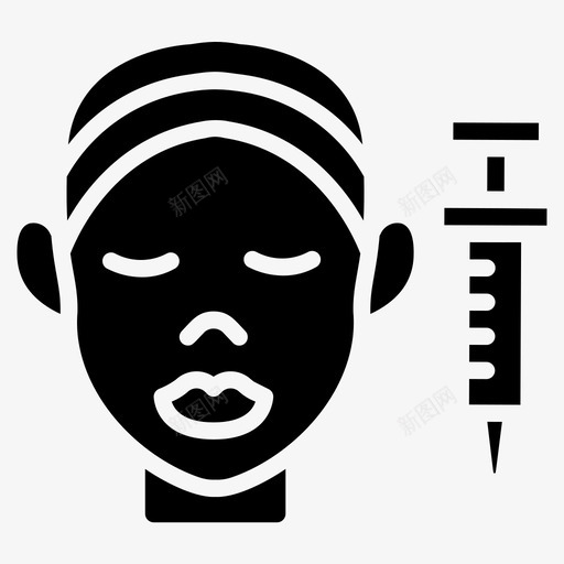 面部中间疗法美容肉毒杆菌svg_新图网 https://ixintu.com 面部 中间 疗法 美容 肉毒 杆菌 皮肤科