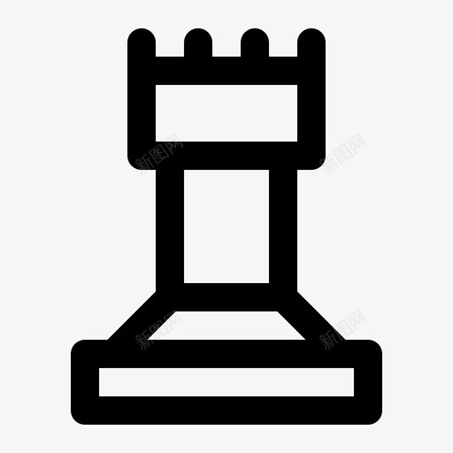 战略游戏国际象棋益智游戏svg_新图网 https://ixintu.com 游戏 战略 国际象棋 益智游戏 视频 线性