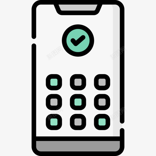 Pin码黑客65线性颜色svg_新图网 https://ixintu.com Pin 黑客 线性 颜色