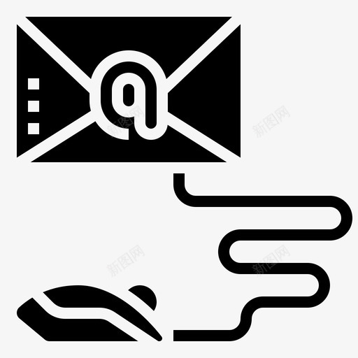 邮件大学43字形svg_新图网 https://ixintu.com 邮件 大学 字形