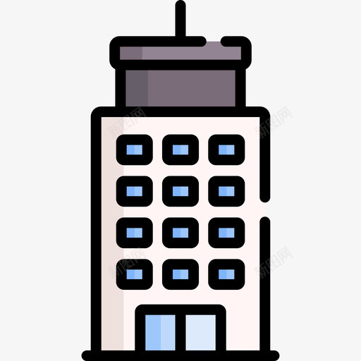 建筑城市28号楼线颜色svg_新图网 https://ixintu.com 建筑 城市 28号楼 颜色