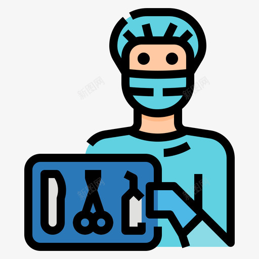 外科医生体检肤色svg_新图网 https://ixintu.com 外科 医生 体检 肤色