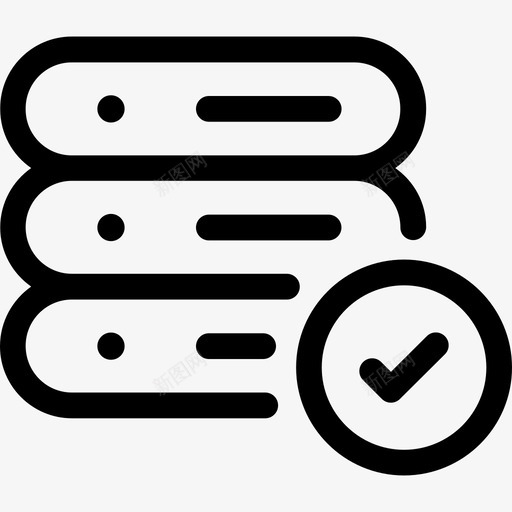 服务器检查配置完成svg_新图网 https://ixintu.com 服务器 检查 配置 完成 internet 概念