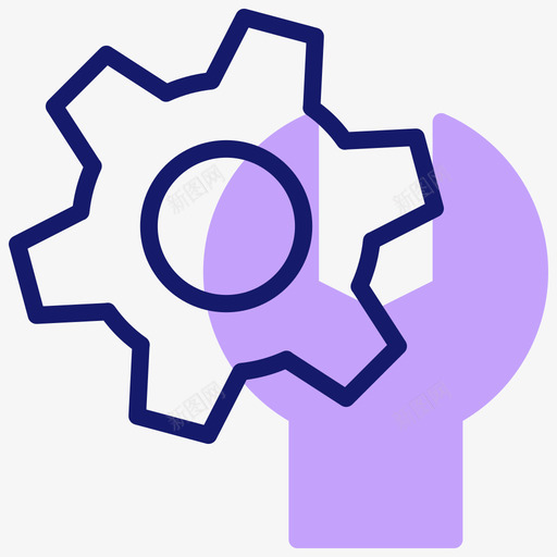 齿轮工程113线颜色svg_新图网 https://ixintu.com 齿轮 工程 颜色