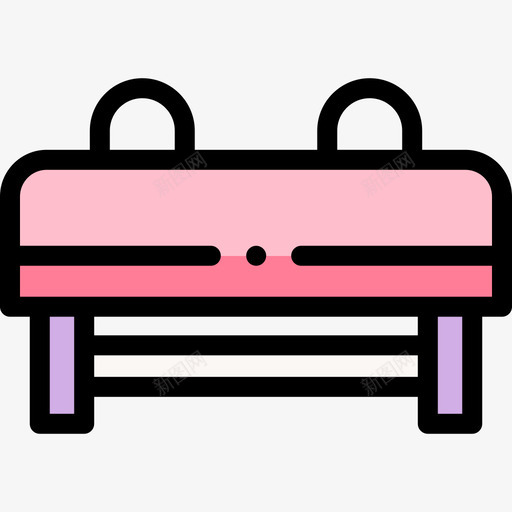 跳马运动训练4线条颜色svg_新图网 https://ixintu.com 跳马 运动训练 线条 颜色