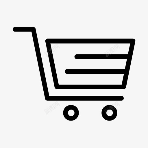 购物车商业购物网上商店svg_新图网 https://ixintu.com 购物车 购物 商业 网上商店 网上购物 商店 超市