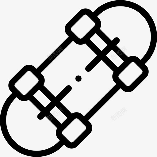 滑板运动训练3直线型svg_新图网 https://ixintu.com 滑板 运动训练 直线 线型