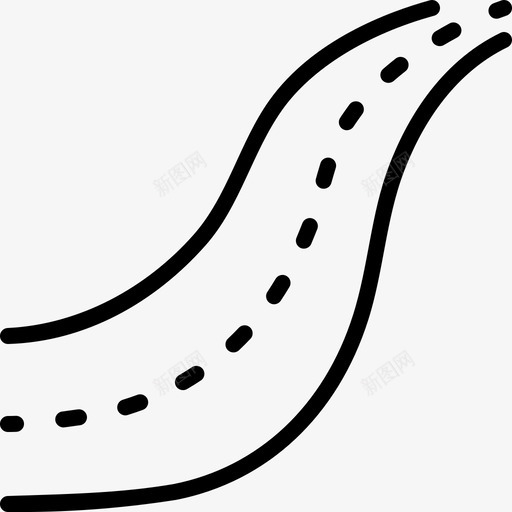道路公路导航svg_新图网 https://ixintu.com 道路 公路 导航 街道 人行道