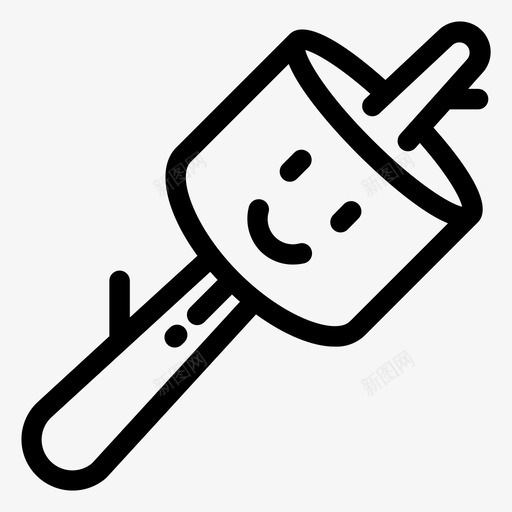 kawaii棉花糖野营糖果svg_新图网 https://ixintu.com kawaii 棉花糖 野营 糖果 甜点 野餐 图标