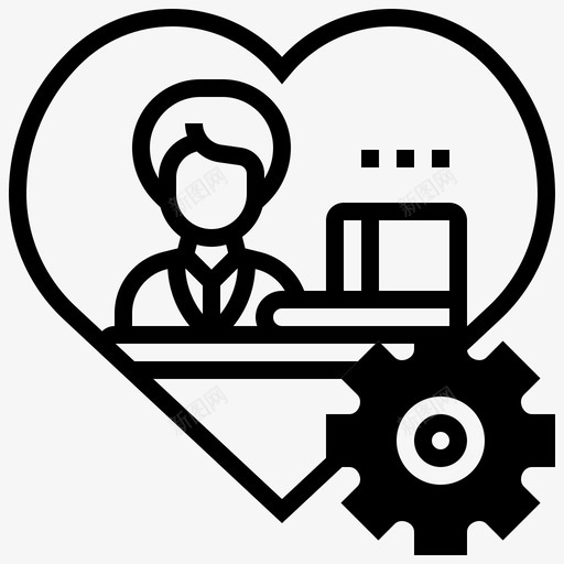 客户满意度员工考核7黄影svg_新图网 https://ixintu.com 客户 满意度 员工 考核 黄影