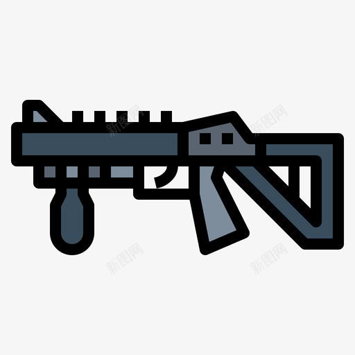 步枪14号枪线颜色svg_新图网 https://ixintu.com 步枪 14号枪 颜色