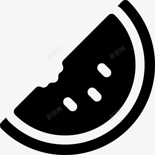 西瓜素食31填充svg_新图网 https://ixintu.com 西瓜 素食 填充