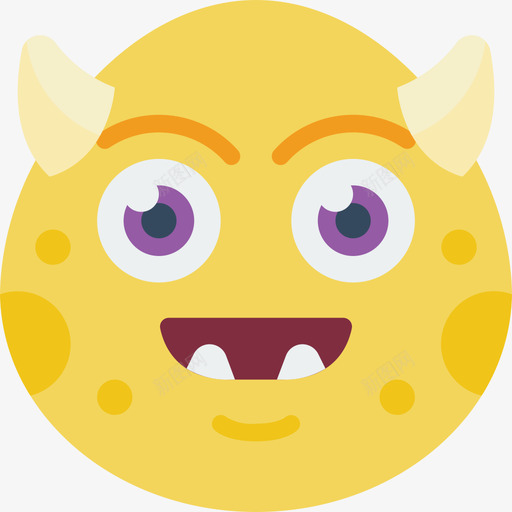 快乐怪物表情2平淡svg_新图网 https://ixintu.com 快乐 怪物 表情 平淡