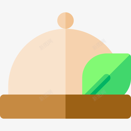 食品托盘素食32扁平svg_新图网 https://ixintu.com 食品 托盘 素食 扁平