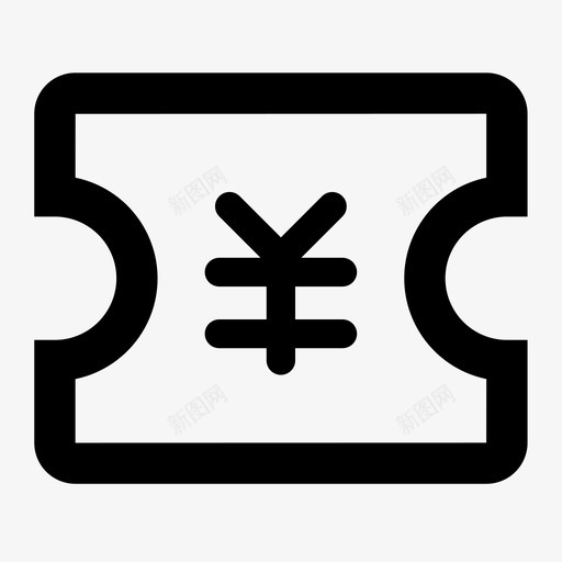 优惠券svg_新图网 https://ixintu.com 优惠券 线性 扁平 手绘 单色 简约