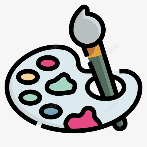 返校艺术128色svg_新图网 https://ixintu.com 返校 艺术 128色