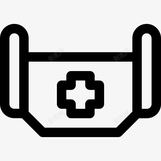 医用面罩护理4线性svg_新图网 https://ixintu.com 医用 面罩 护理 线性