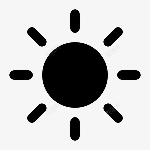 太阳光束明亮svg_新图网 https://ixintu.com 太阳 光束 明亮 气候 光线 日落