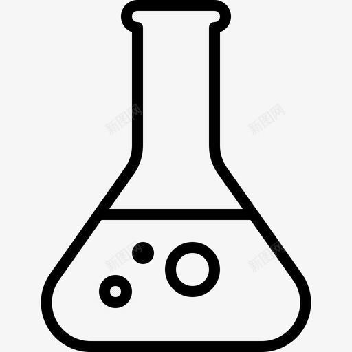 试管锥形瓶实验室svg_新图网 https://ixintu.com 试管 锥形 实验室 研究 科学 混合器 2019