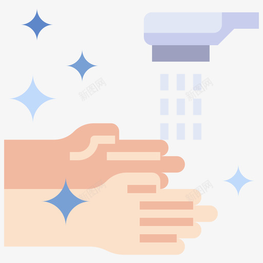 洗手液冠状病毒和经济型1扁平svg_新图网 https://ixintu.com 洗手 冠状 病毒 经济型 扁平