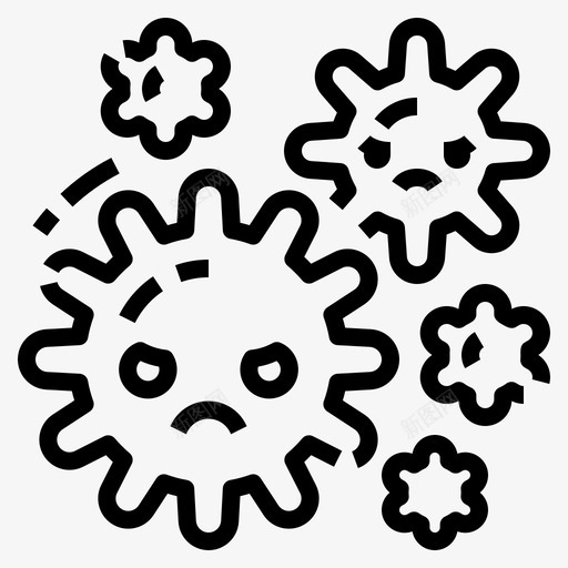 胆固醇体检1线性svg_新图网 https://ixintu.com 胆固醇 体检 线性