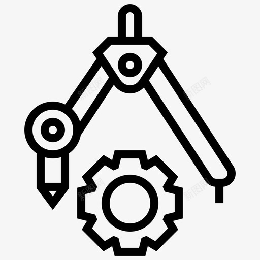 逻辑除法器科学svg_新图网 https://ixintu.com 逻辑 法器 科学 系统 思维 stemline1