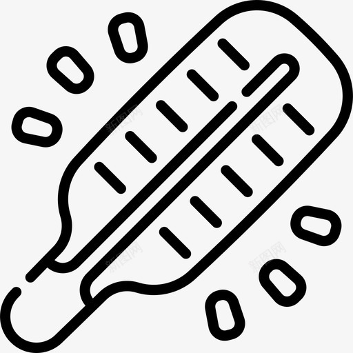 温度计药房79线性svg_新图网 https://ixintu.com 温度计 药房 线性