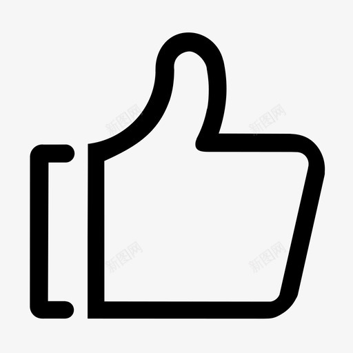 点赞默认svg_新图网 https://ixintu.com 点赞 默认