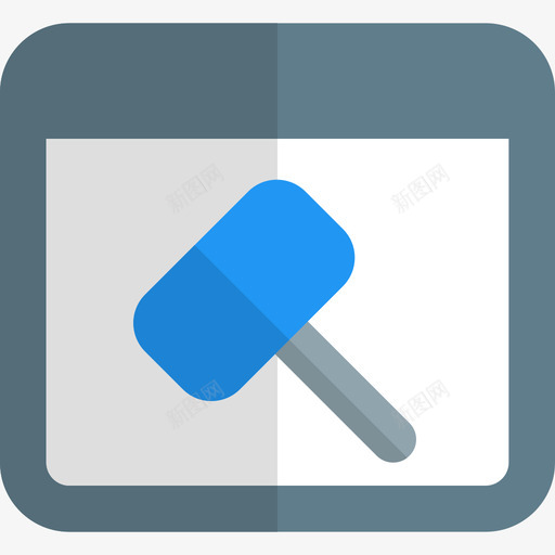 Hammer网络应用程序1扁平svg_新图网 https://ixintu.com Hammer 网络 应用程序 扁平
