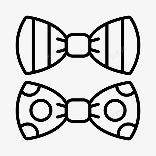 领结配件化装裙svg_新图网 https://ixintu.com 领结 配件 化装 丝带