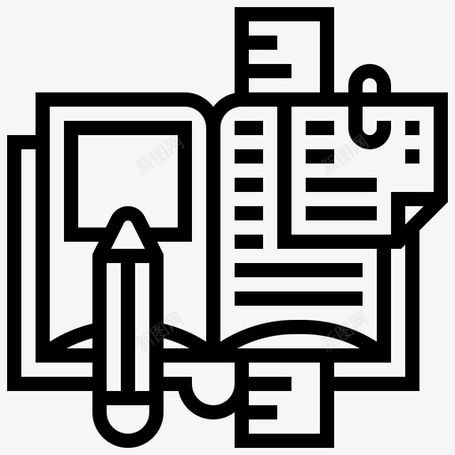 家庭作业大学42线性svg_新图网 https://ixintu.com 家庭 作业 大学 线性