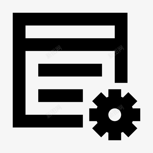 网页设计与发展cog网页选项svg_新图网 https://ixintu.com 网页 网页设计 发展 cog 选项 偏好 设置 开发 大纲 24像素 2版