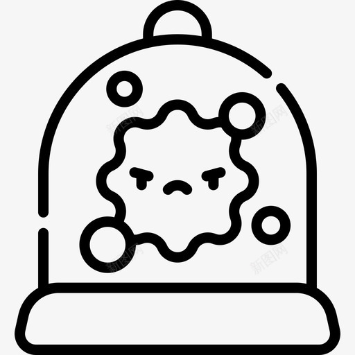 病毒检疫性8线状svg_新图网 https://ixintu.com 病毒 检疫 疫性 线状