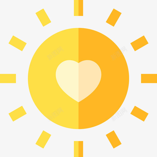 太阳善良2号平坦svg_新图网 https://ixintu.com 太阳 善良 2号 平坦