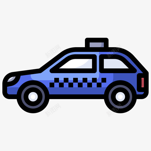 出租车172机场线形颜色svg_新图网 https://ixintu.com 出租车 机场 线形 颜色