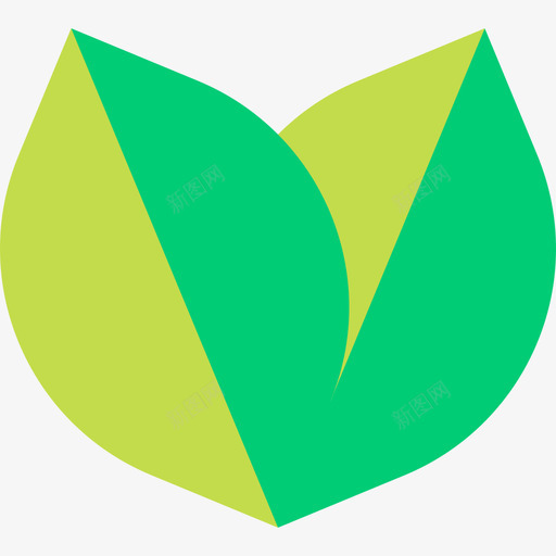 叶纯素33扁平svg_新图网 https://ixintu.com 纯素 扁平