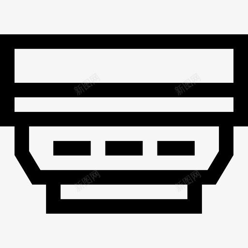 烟雾探测器紧急情况51线性svg_新图网 https://ixintu.com 烟雾 探测器 紧急 情况 线性